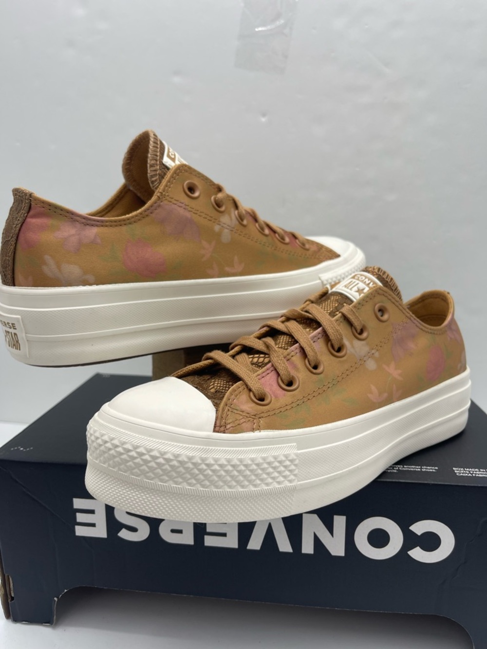 Converse CTAS Lift Ox Platform Sneakers Incensed Egret Grounded A17486F Low Top - Picture 9 of 16